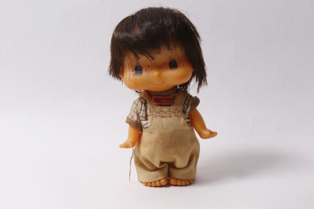 1970s Japan Sekiguchi Monami MON Retro Doll ~ 260812-WH 886
